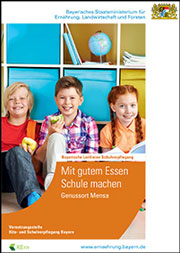 Titelbild Broschüre "Mit gutem Essen Schule machen"